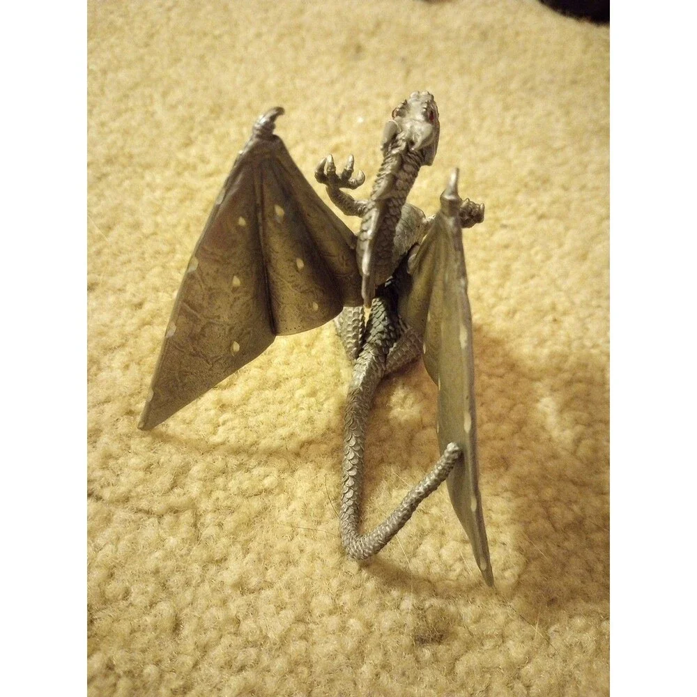 Perth Pewter  White Winged Dragon. Must Add For Any Collection.